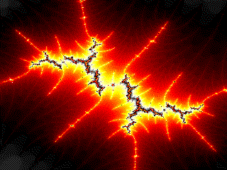 Motiv "Westpol" mit Farbpalette "Feuer" und ALT+1